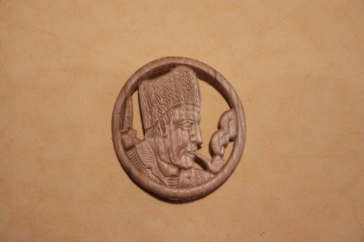 Dekor 9,5x9cm, ornament, sztukateria- D066