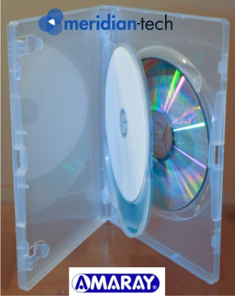 Коробки Amaray для 3xDVD Clear 14мм 10шт качественные!