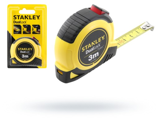 Рулетка в рулоне 3м x 13мм STANLEY DUAL LOCK STHT368