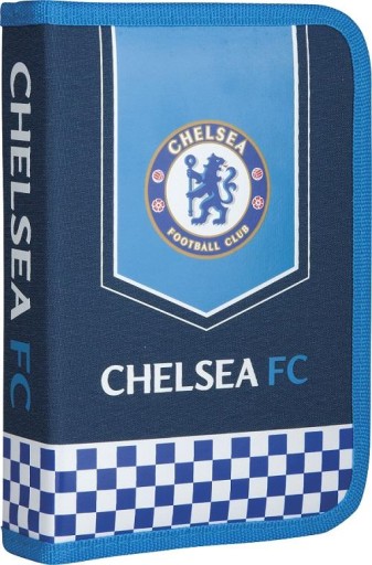 Тканевый пенал Chelsea London с двумя клапанами.