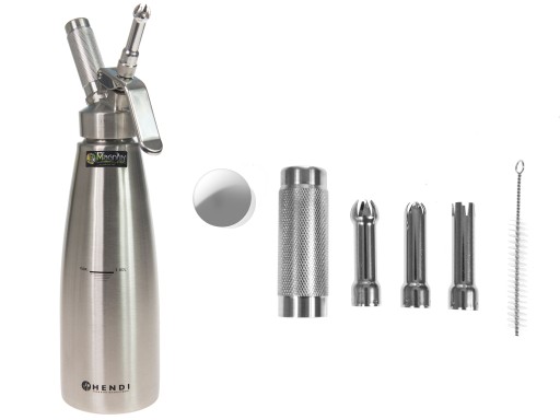 Взбитая из нержавеющей стали Siphon 1L Professional Hendi Line