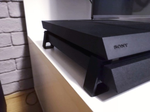 PS4 SLIM nóżki chłodzenie PLAY STATION CZARNE