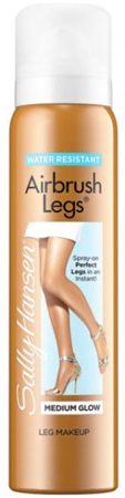 Sally Hansen Airbrush Legs Водонепроницаемые колготки в спрее, среднее сияние, 75 мл