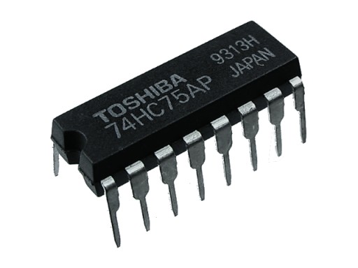 74HC75 DIP16 TOSHIBA 74HC75AP цена за 10 штук