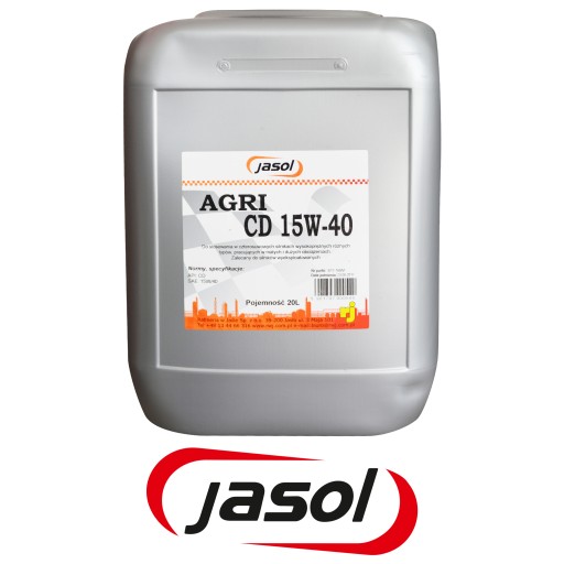 SUPEROL JASOL AGRI CD 15W40 МАСЛО - - 20 литров