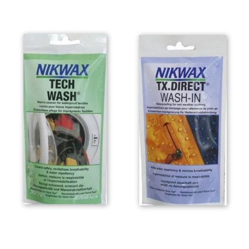 Nikwax TECH WASH 100 мл + набор TX DIRECT 100 мл