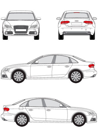 БАГАЖНИК НА КРЫШУ CRUZ Oplus AUDI A4 B8 08-15 седан