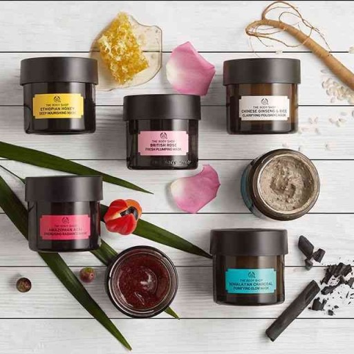 THE BODY SHOP HIMALAYAN CHARCOAL глина с древесным углем