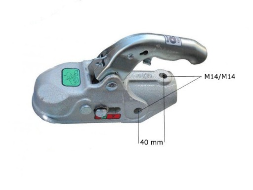 KNOTT Winterhoff Шаровая сцепка Fi 50 M14/14 3t