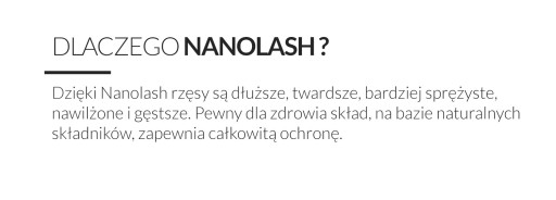 2 X КОНДИЦИОНЕР ДЛЯ РЕСНИЦ NANOLASH 3 МЛ - ДЕШЕВЛЕ - 12%