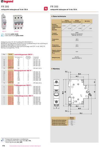 Автоматический выключатель Legrand 3P C 1A TX3 403537