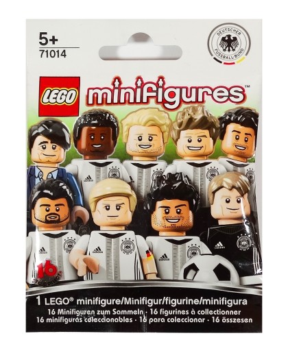 LEGO MINIFIGURES SERIA DFB FIGURKA PIŁKARZ MARIO GOTZE 71014