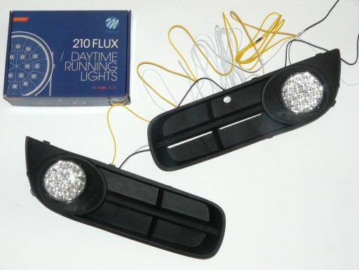 Дневные ходовые огни DRL LED Skoda Roomster 2007-2010 гг.