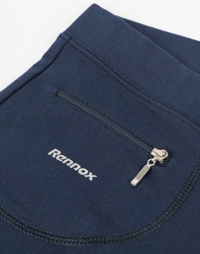 Женские спортивные спортивные штаны из хлопка для тренинга RENNOX 117 r 5XL/30 темно-синие