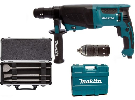 Ударная дрель Makita HR2631FT SDS + LED AVT