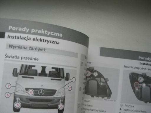 Mercedes Sprinter 2006-2009 инструкция по эксплуатации PL