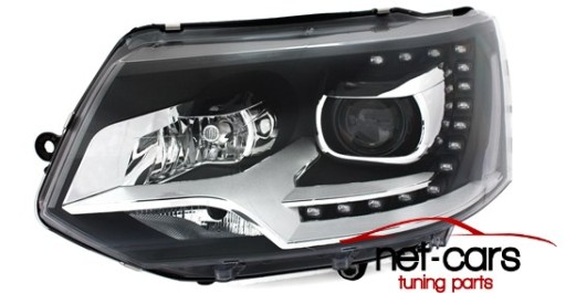 ЛАМПЫ ФАР VW T5 LIFT LED XENON H7 DEPO DRL