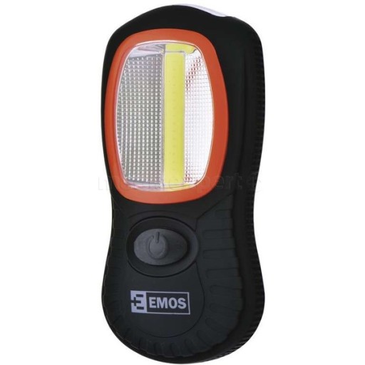 Latarka plastikowa w gumie COB LED 3AAA P3883 EMOS