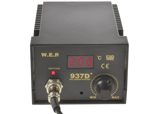 Паяльная станция WEP 937D+ 75 Вт ESDSAVE + ЭКСТРАКТОР