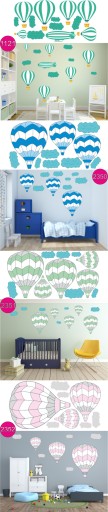 наклейки детские на стену, N11, 120см х 240см