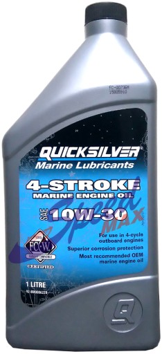 Масло Quicksilver 10W-30 1л - Mercury 4-тактный - Краков