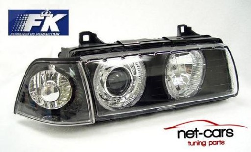 ЛАМПЫ ФАР BMW E36 КУПЕ ANGEL EYES XENON DC