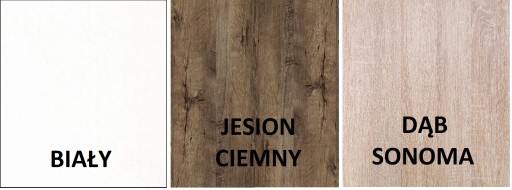 Szafa przesuwna BARCELONA B-4 200 Jesion Ciemny