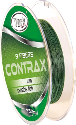 PLECIONKA YORK CONTRAX ZIELONA 0,14mm/135m/20kg !