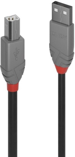 КАБЕЛЬ LINDY USB 2.0 A-B ДЛЯ ПРИНТЕРА 2M