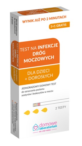 TEST NA INFEKCJE DRÓG MOCZOWYCH DLA DZIECI, DOROŚLI