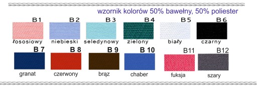 FARTUCH BLUZA medyczny/kosmetyczny BAWEŁNA r. S