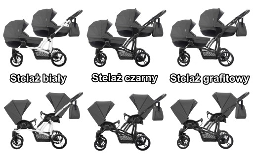 Коляска для близнецов BEBETTO 42 3в1 ATON 5 CYBEX