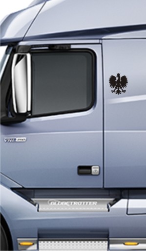Naklejka patriotyczna Orzełek Polska na tira auto *12cm *Wzory *Kolory