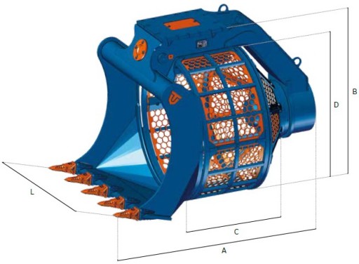 Просеивающий ковш TreviBenne BVR 12e