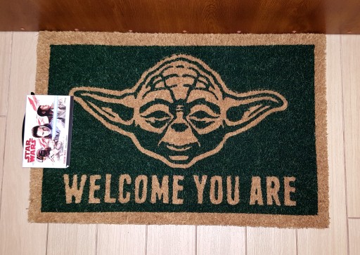 WYCIERACZKA STAR WARS YODA WELCOME YOU ARE Prezent