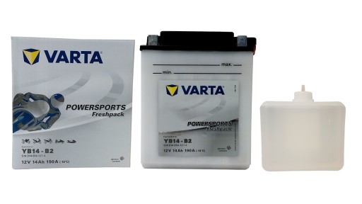 АККУМУЛЯТОР VARTA FRESHPACK 12В YB14-B2 14Ач 190А