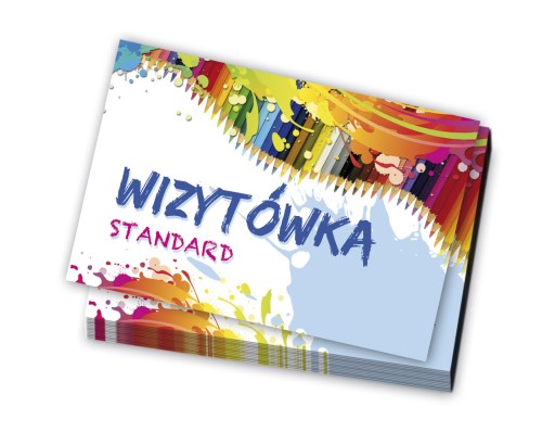 WIZYTÓWKI - KARNETY 1000 SZT - JEDNOSTRONNA FOLIA