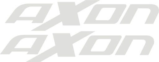 AXON 43-1 B белая наклейка на амортизатор
