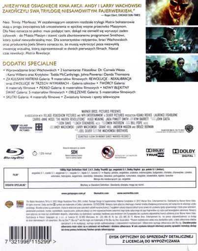 Matrix — Премиум-коллекция BLU RAY FOIL