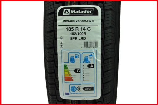 2x 185R14C (185/80R14) 102/100R Матадор ВСЕСЕЗОННЫЙ