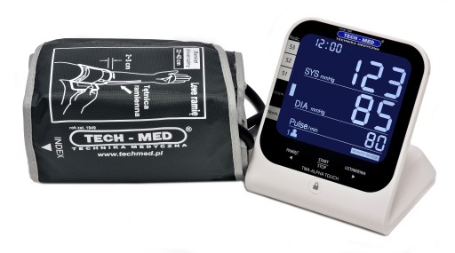 ПОЛЬСКИЙ ПЛЕЧЕВОЙ МОНИТОР АРТЕРИАЛЬНОГО ДАВЛЕНИЯ TECH-MED 22-42 см