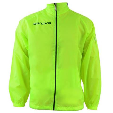 Куртка Givova Rain Basico Fluo желтая RJ001 0019 XS