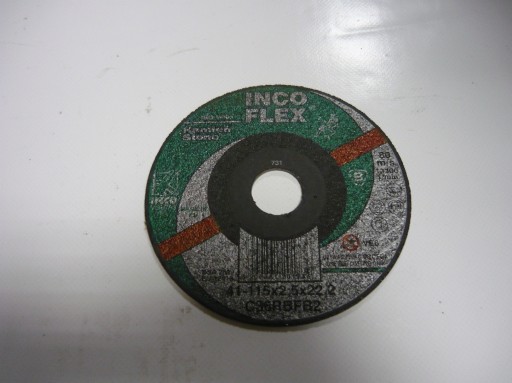 Диск шлифовальный по бетону 115x2,5x22,2 INCO FLEX