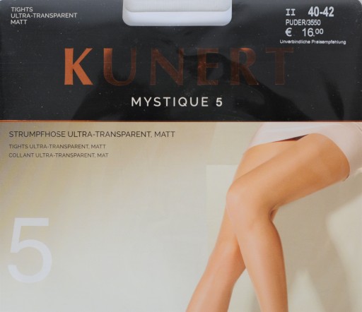 КОЛГОТКИ KUNERT MYSTIQUE УЛЬТРАТОНКИЕ 5d S -50%