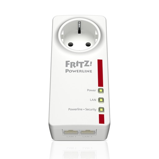 FRITZ!Powerline 1260 Set - Комплект гигабитных адаптеров ПЛК + WiFi AC+N Mesh