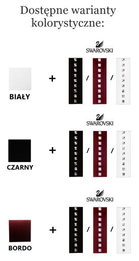 Biokominek kaflowy wolnostojący Azul Swarovski