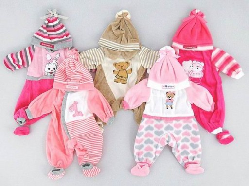 RÓŻOWA lalka BABY bobas BORN mówi ŚPIEWA po polsku MISIE smoczek KURTKA nr6