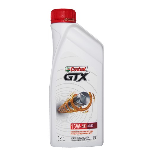 CASTROL GTX A3/B4 15w40 1л - минеральное моторное масло