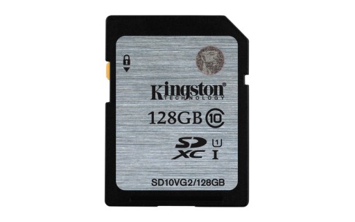 Карта KINGSTON LARGE SD SDHC 128 ГБ КЛАСС 10 SDX UHS