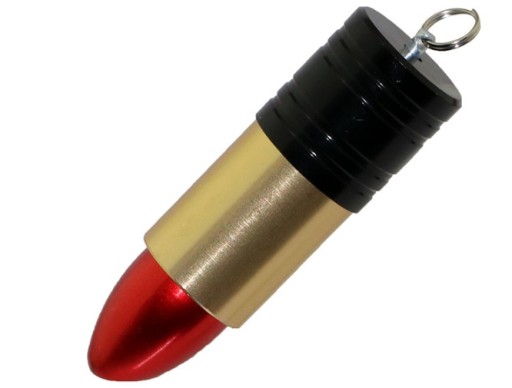 PENDRIVE SZMINKA POMADKA 64 GB USB CZERWONA